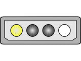 Delock 65611 Cable P4 Male To Molex 4 Pin Male 30Cm