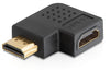 Delock 65076 Adapter Hdmi Male To Hdmi Female 90° Right