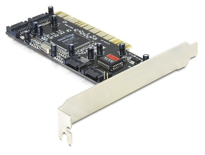 Delock 70154 Pci Card > 4 X Internal Sata With Raid