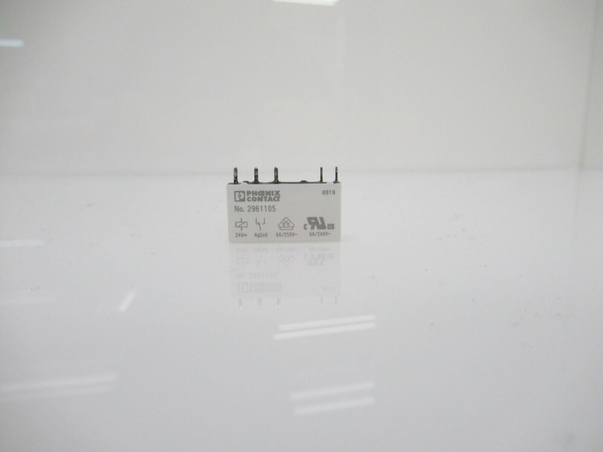 Phoenix Contact 2961105 Single Relay, 1PDT Input Voltage 24