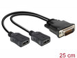 Delock 65280 Adapter Dms-59 Male > 2 X Hdmi Female 20Cm