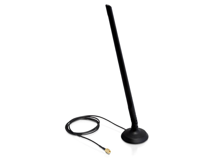 Delock 88410 Wlan 802.11 B/G/N Antenna Rp-Sma 6.5 Dbi Omnidirectional Joint