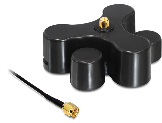 Delock 88439 Antenna Base Rp-Sma Jack To Rp-Sma Plug