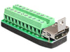 Delock 65168 Terminal Block Adapter Hdmi Female To 20 Pin