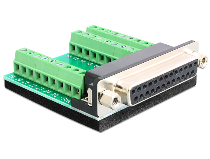 Delock 65317 Terminal Block > D-Sub 25 Pin Female