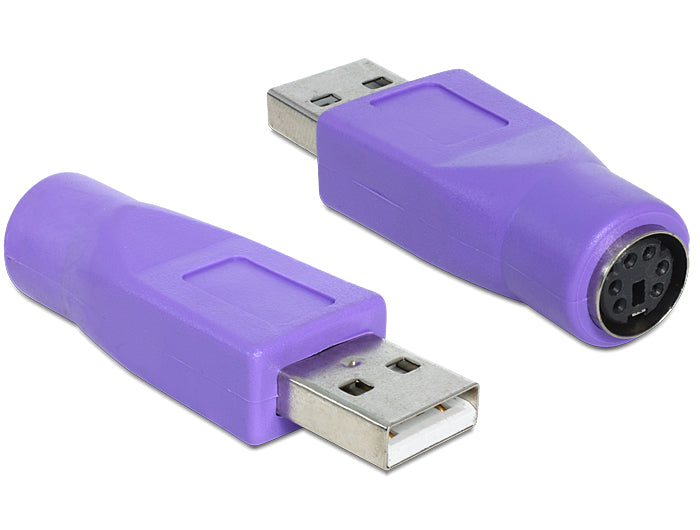 Delock 65461 Adapter Usb Type-A Male > Ps/2 Female