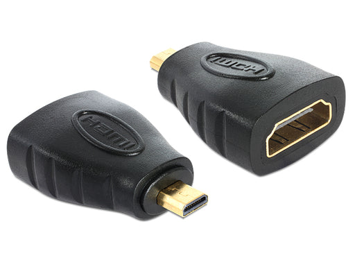 Delock 65242 Adapter High Speed Hdmi - Micro D Male To A Female