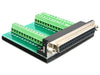 Delock 65319 Terminal Block > D-Sub 37 Pin Female