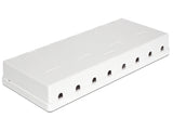 Delock 86209 Keystone Surface Mounted Box 8 Port