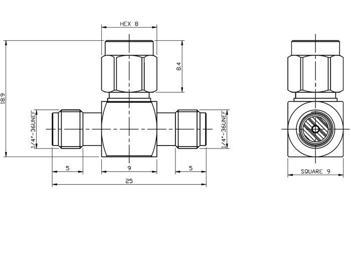 Delock 88711 Sma Jack > Sma Plug > Sma Jack T-Shape