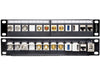 Delock 43259 10″ Keystone Patch Panel 12 Port Black