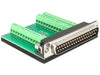 Delock 65320 Terminal Block > D-Sub 37 Pin Male