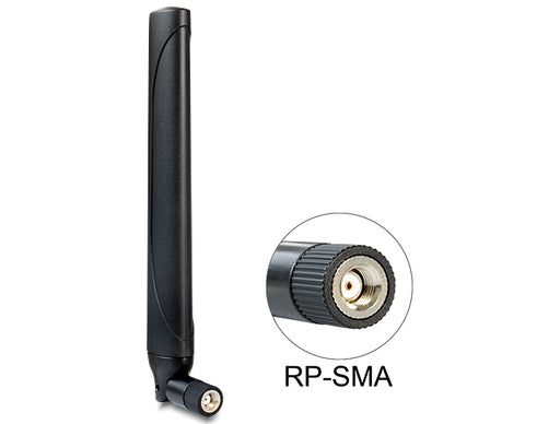 Delock 88428 Lte Antenna Rp-Sma Plug -0.9 - 2.3 Dbi Omnidirectional