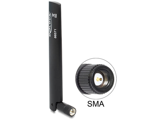 Delock 88571 Lte Antenna Sma -0.8 - 3.0 Dbi Omnidirectional