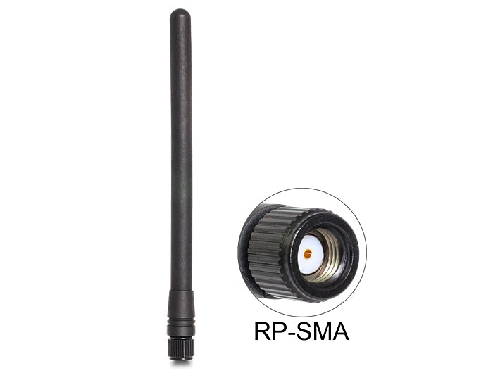 Delock 88688 Zigbee 868 Mhz Antenna Rp-Sma 2 Dbi Omnidirectional Fixed