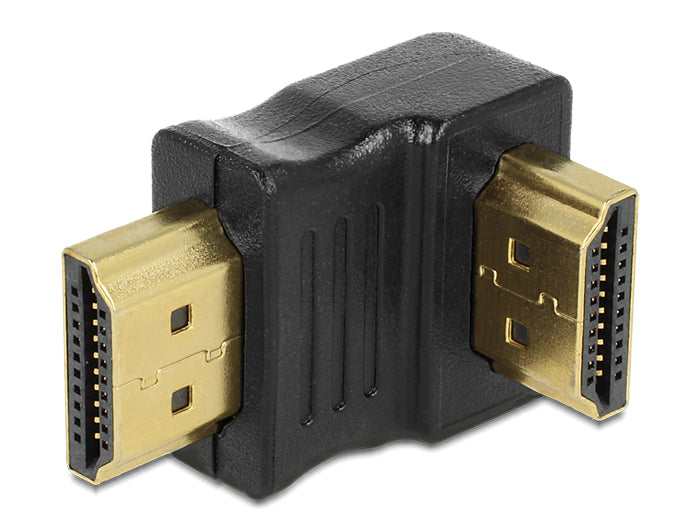 Delock 65073 Adapter Hdmi Male To Hdmi Male 90° Down