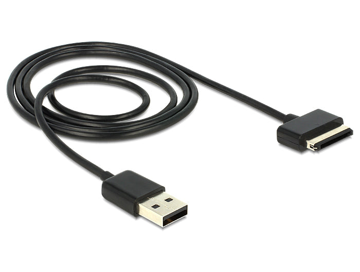 Delock 83451 Sync- And Charging Cable Usb Male > Asus Eee Pad 40 Pin Male 1 M