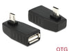 Delock 65474 Adapter Usb Micro-B Male > Usb 2.0-A Female Otg 90° Angled