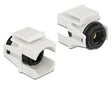 Delock 86337 Keystone Module Toslink Female > Toslink Female White