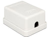 Delock 86248 Modular Wall Outlet 1 Port Cat.6 Compact Utp