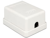 Delock 86248 Modular Wall Outlet 1 Port Cat.6 Compact Utp