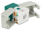 Delock 86349 Keystone Module Rj45 Jack > Lsa Cat.6 Utp Green