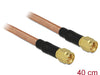 Delock 88894 Antenna Cable Sma Plug > Sma Plug Rg-142 400 Mm Low Loss