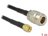 Delock 88684 Antenna Cable Rp-Sma Plug > N Jack Lmr195 1M