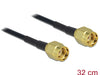 Delock 88475 Antenna Cable Rp-Sma Plug > Rp-Sma Plug 320 Mm