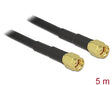 Delock 88657 Antenna Cable Rp-Sma Plug > Rp-Sma Plug Lmr195 5 M