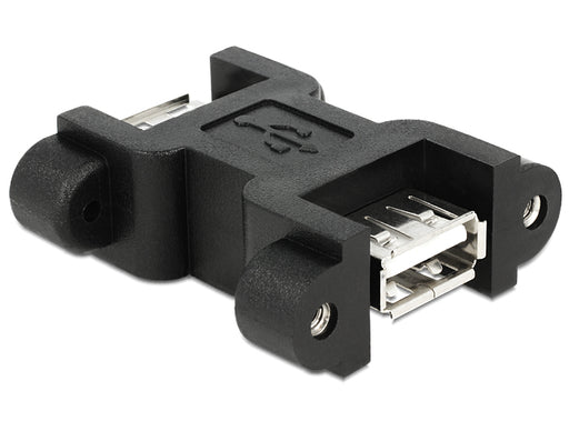 Delock 65559 Adapter Usb 2.0 Type A Female > Usb Type A Female With Screw Nuts