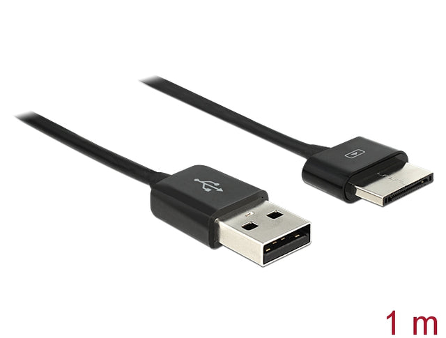 Delock 83555 Sync- And Charging Cable Usb Male > Asus Eee Pad 36 Pin Male 1 M