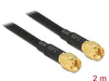 Delock 88892 Antenna Cable Sma Plug > Sma Plug Lmr195 2 M