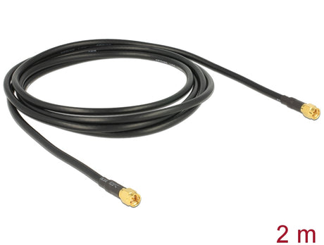 Delock 88892 Antenna Cable Sma Plug > Sma Plug Lmr195 2 M