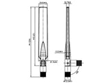 Delock 88416 Gsm / Umts Antenna Sma Plug 1.0 - 3.5 Dbi Omnidirectional