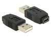 Delock 65094 Adapter Usb 2.0 A Male > Mini Usb B 5 Pin Female