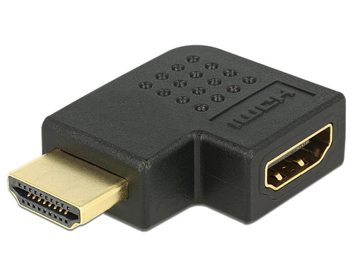 Delock 65077 Adapter Hdmi Male To Hdmi Female 90° Left