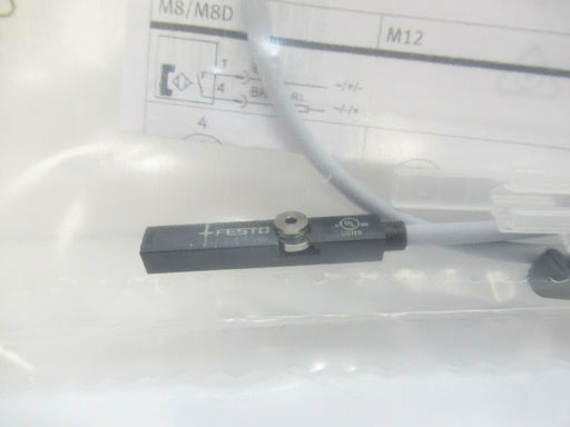 Festo SME-8M-DS-24V-K-0.3-M8D 543861 Proximity Sensor For T-Slot Serie: M313