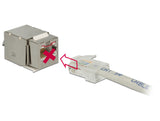 Delock 86404 Keystone Module Rj45 Secure Cat.6 > Lsa