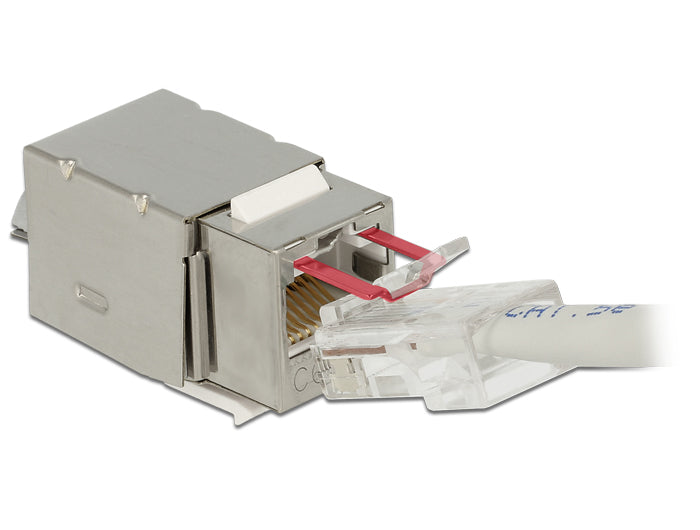 Delock 86404 Keystone Module Rj45 Secure Cat.6 > Lsa