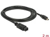 Delock 82589 Cable Firewire 9 Pin Male > 4 Pin Male 2 M