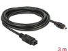 Delock 82594 Cable Firewire 9 Pin Male > 4 Pin Male 3 M