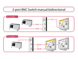 Delock 87669 Switch Bnc 2 Port Manual Bidirectional