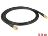 Delock 88930 Antenna Cable Sma Plug > Sma Jack Cfd/Rf200 0.9 M Low Loss