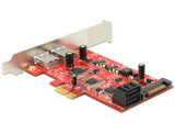 Delock 89389 Pci Express X1 Card > 2 X External Usb 3.0 + 2 X Internal Sata