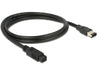 Delock 82595 Cable Firewire 9 Pin Male > 6 Pin Male 1 M