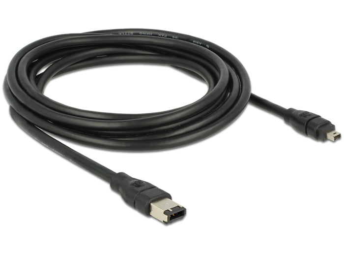 Delock 82578 Cable Firewire 6 Pin Male > 4 Pin Male 3 M