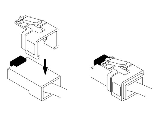 Delock 86420 Rj45 Repair Clip 16 Pieces (2 Pieces Per Color)