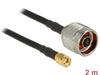 Delock 88940 Antenna Cable N Plug > Rp-Sma Plug Cfd200 2 M Low Loss