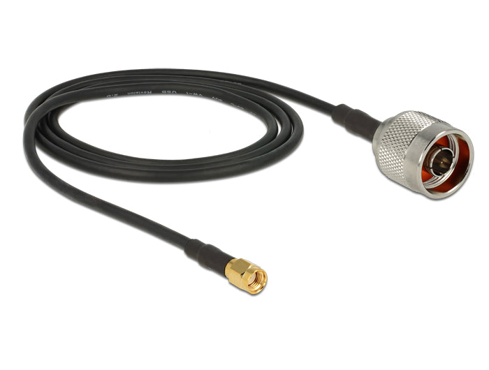 Delock 88938 Antenna Cable N Plug > Rp-Sma Plug Cfd200 1 M Low Loss